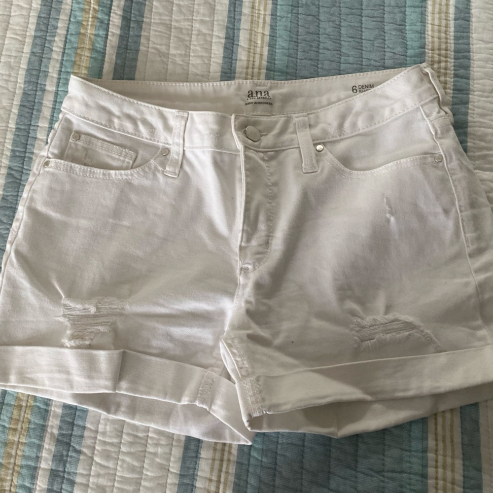 White shorts